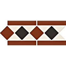 Metlah.Store Border М6121/6302/6102/7113-Л №1 на сетке, прямой элемент Бордюр 13x30,5 см, Россия - фото 1 - фото 1