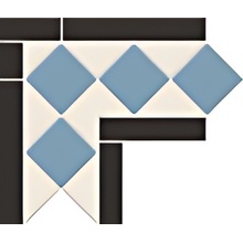 Metlah.Store Border М6321/6602/7113-У №1 на сетке, угловой элемент Бордюр 21,7x21,7 см, Россия - фото 1 - фото 1