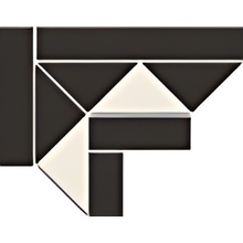 Metlah.Store Border М6321/6313/7113-У №2 на сетке, угловой элемент Бордюр 10,2x17,7 см, Россия - фото 1 - фото 1