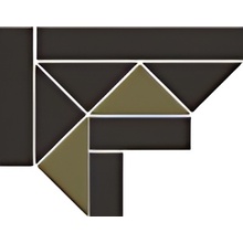 Metlah.Store Border М6321/6313/6713-У №2 на сетке, угловой элемент Бордюр 10,2x17,7 см, Россия - фото 1 - фото 1