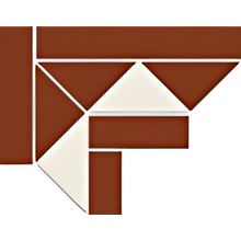 Metlah.Store Border М6121/6113/7113-У №2 на сетке, угловой элемент Бордюр 10,2x17,7 см, Россия - фото 1 - фото 1