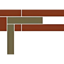 Metlah.Store Border М6121/6721-У №3 на сетке, угловой элемент Бордюр 7,6x23 см, Россия - фото 1 - фото 1