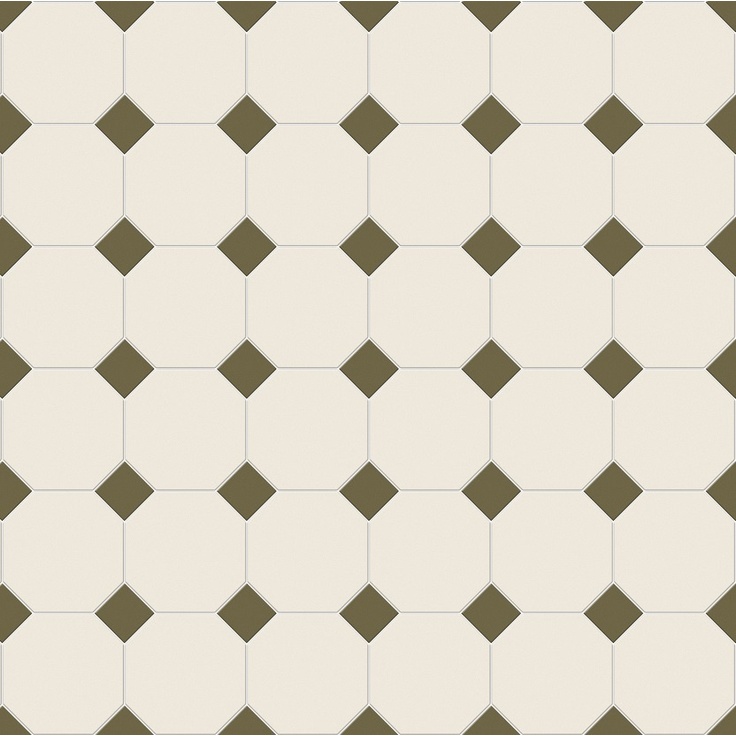 Metlah.Store York M7131/6702 Белый зеленый Керамогранит 30,5x30,5 см, Россия, под мозаику - фото 1