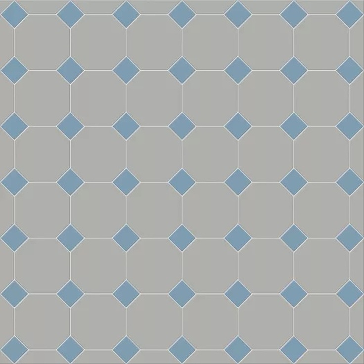 Metlah.Store York M7531/6602 Серый голубой Керамогранит 30,5x30,5 см, Россия, под мозаику - фото 1