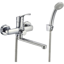 Milardo Sterm STESB02M02 Для ванны с душем Хром Смеситель 22,9x21x17,2 см, для ванны, Россия - фото 1 - фото 1