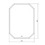 Mixline Атлант 552590 С фацетом 50 Зеркало 1x50x68 см, Россия - фото 6
