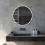 Mixline Делуна 559320 Чёрный 80 Зеркало 2,8x80x80 см, Россия - фото 2