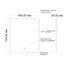 Mixline Инканто 553343 LED Чёрный 60 Зеркало 2,9x60x70 см, Россия - фото 6
