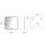 Mixline Стив-3 548631 LED 70 Зеркало 2,9x70x68,5 см, Россия - фото 10 Mixline Стив-3 548631 LED 70 Зеркало 2,9x70x68,5 см, Россия - фото 10