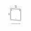 Mixline Виктория 547252 LED 70 Зеркало 4,5x70x80 см, Россия - фото 5