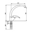 Mixline ML-GS02 341 Молоко Смеситель 39x19x24 см, для кухонной мойки, Россия - фото 2