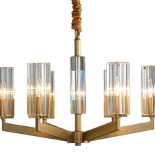 Moderli Brass V11074-6P Люстра подвесная Италия - фото 1 - фото 3