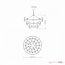 Moderli Justine MD_V10410-32P base_V10410-32P glass, V10410-32P base+V10410-32P glass, УТ000035371 Люстра подвесная Италия - фото 5