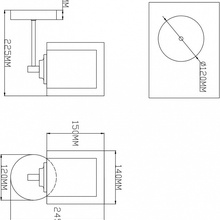 Moderli Maximilian V2520-1W Бра 14x24,5 см, Италия - фото 1 - фото 2