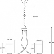 Moderli Maximilian V2522-5P Люстра подвесная Италия - фото 1 - фото 2
