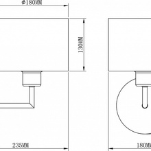 Moderli Room V2730-1W Бра 18x27 см, Италия - фото 1 - фото 3
