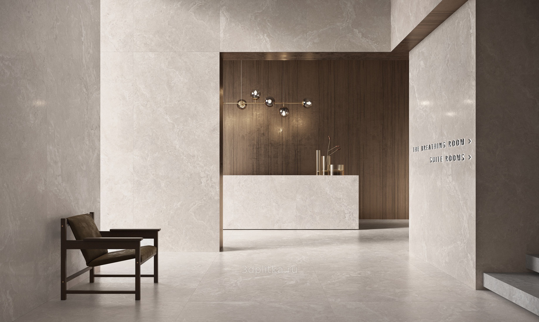 Monocibec Ceramiche Mythology 30x60, керамогранит, Италия, под камень  - фото интерьера 1