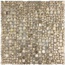 Moreroom Stone Stamping S127 Aluminum Gold Мозаика 31,2x31,2 см, Китай, под мозаику - фото 1