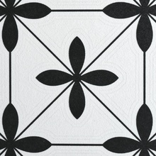 Motto Levels N100071 Bk Decor 1 Керамогранит 20x20 см, Индия - фото 1 - фото 3