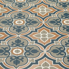 Motto Levels N100074 Cobalt Decor 3006 Керамогранит 20x20 см, Индия - фото 1 - фото 3