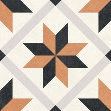 Motto Levels N100076 Orange Decor 1036 Керамогранит 20x20 см, Индия - фото 1 - фото 1