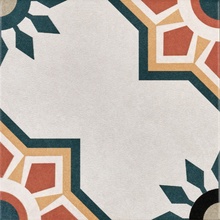 Motto Levels N100084 White Decor 1019 Керамогранит 20x20 см, Индия - фото 1 - фото 1