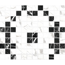 Museum Glacier White Mos EP Мозаика 30x30 см, Испания, под мрамор - фото 1 - фото 1