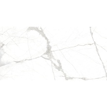 Museum Glacier 27334 White NT Керамогранит 75,5x151 см, Испания, под мрамор - фото 1 - фото 1