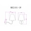 MyFar Charlotte MR2101-1W Бра 17x27 см, Россия - фото 8