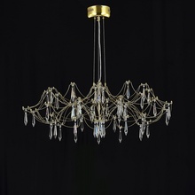 MyFar Ersilia MR2663-60P-76AP Люстра подвесная 88x88x28 см, Россия - фото 1 - 2 MyFar Ersilia MR2663-60P-76AP Люстра подвесная 88x88x28 см, Россия - фото 1 - фото 2