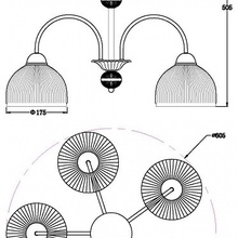 MyFar Flora MR2273-5С Люстра Россия - фото 1 - фото 4