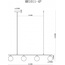 MyFar Stacy MR1011-4P Потолочный светильник 91x10x15 см, Россия - фото 6
