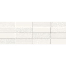 Mykonos Lille Mosaic Blanco Настенная плитка 25x75 см, Испания, под бетон  - фото 1 - фото 1