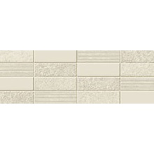 Mykonos Lille Mosaic Crema Настенная плитка 25x75 см, Испания, под бетон  - фото 1 - фото 1