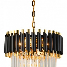 Natali Kovaltseva DARIAN DARIAN 76017/5C GOLD BLACK Светильник Германия - фото 1 - фото 2