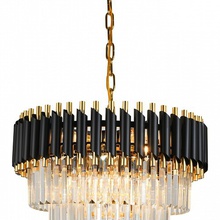 Natali Kovaltseva DARIAN DARIAN 76017/10C GOLD BLACK Светильник Германия - фото 1 - фото 2