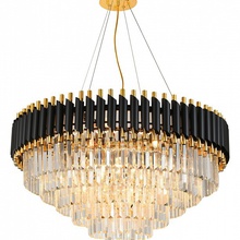 Natali Kovaltseva DARIAN DARIAN 76017/12C GOLD BLACK Светильник Германия - фото 1 - фото 2