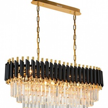 Natali Kovaltseva DARIAN DARIAN 76017/8C GOLD BLACK Светильник 80x30x39 см, Германия - фото 1 - фото 2