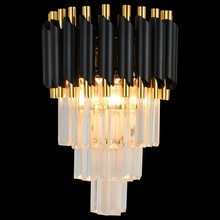 Natali Kovaltseva DARIAN DARIAN 76017/2W GOLD BLACK Светильник 27x35 см, Германия - фото 1 - фото 2