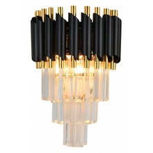 Natali Kovaltseva DARIAN DARIAN 76017/2W GOLD BLACK Светильник 27x35 см, Германия - фото 1 - фото 1