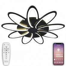 Natali Kovaltseva HIGH-TECH LED LAMPS HIGH-TECH LED LAMPS 82009 BLACK Люстра потолочная Германия - фото 1 - фото 3