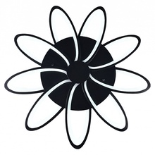 Natali Kovaltseva HIGH-TECH LED LAMPS HIGH-TECH LED LAMPS 82009 BLACK Люстра потолочная Германия - фото 1 - фото 2