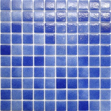 Natural Steppa STP-BL001-30 Blue Мозаика 31,7x31,7 см, для ванной, стиль: современный, цвет: синий, Китай, под мозаику - фото 1 - фото 1