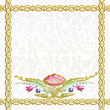 Ceramique Imperiale Замоскворечье 04-01-1-14-03-00-281-1 Белый 281-1 Декор 20x20 см, Россия, под камень  - фото 1 - фото 1