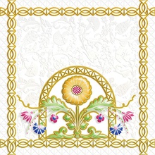 Ceramique Imperiale Замоскворечье 04-01-1-14-03-00-281-3 Белый 281-3 Декор 20x20 см, Россия, под камень  - фото 1 - фото 1