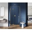 New Trendy Avexa Gold EXK-1718 Душевая дверь 100x200 см, Польша - фото 2