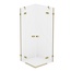 New Trendy Avexa Gold EXK-1787 Душевой уголок 120x100x200 см, Польша - фото 1