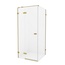 New Trendy Avexa Gold EXK-1772 Душевой уголок 110x120x200 см, Польша - фото 1