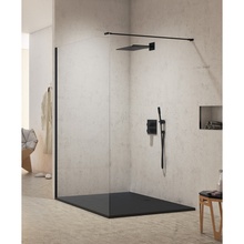New Trendy New Modus Black EXK-5538 Душевое ограждение 100x200 см, Польша - фото 1 - фото 2