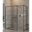 New Trendy New Modus Black EXK-5642 Душевое ограждение 100x120x200 см, Польша - фото 2